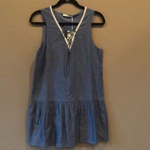 Tangerine NYC denim dress